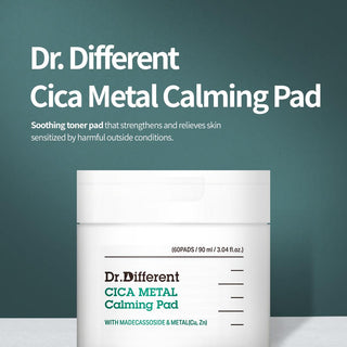 Dr Different - Cica Metal Calming Pad 60ea