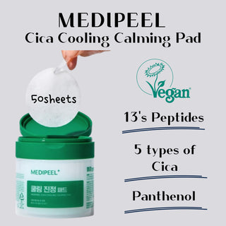 Medipeel - Cica Cooling Calming Pad 50ea