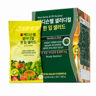 Medison Bell - Daily Fiber 6000 Salad Routine Jelly 14ea