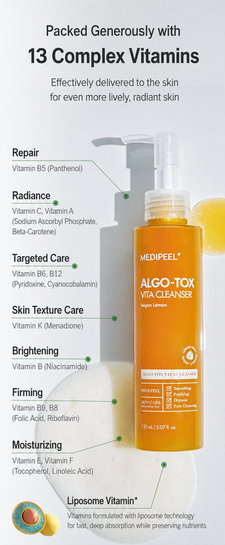 Medipeel - Algo Tox Vita Cleanser 150ml