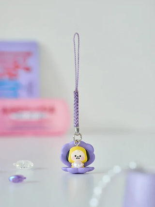 BT21 - CHIMMY Baby Pearl Figure Strap - Koreabe