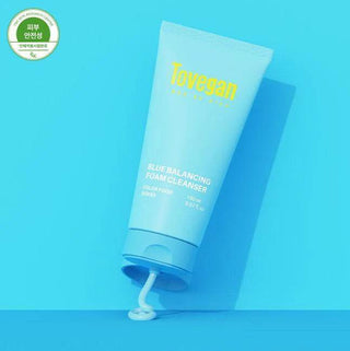 Tovegan - Blue Balancing Foam Cleanser 150ml - Koreabe