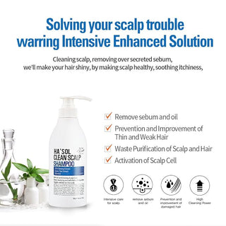 Hasol - Clean Scalp Shampoo 500ml