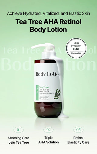 Mixsoon - Tea Tree AHA Retinol Body Lotion 500ml