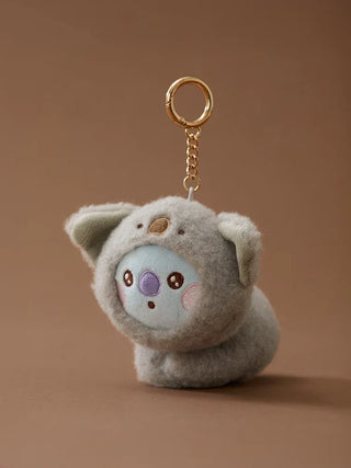 BT21 - More Fluffy Face Doll Keyring - Koreabe