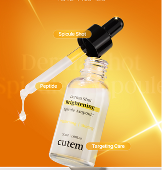Cutem - Derma Shot Brightening Spicule Ampoule 30ml