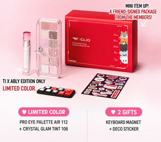 Colorgram - Pro Eye Palette Air + Crystal Glam Tint Set (T1 Ver)