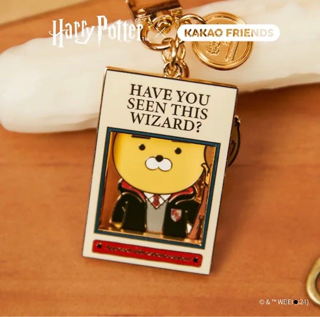 Kakao - Harry Potter X Kakao Friends Metal Keyring Ryan