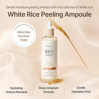 Mixsoon - Rice Gently Exfoliate with White Rice Ampoule 100ml
