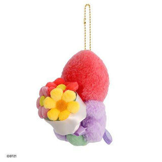 BT21 minini doll key ring [bouquet] - TATA - Koreabe