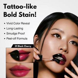 Milk Touch - Black Peel Off Lip Tattoo 4.5g - 7 Colors