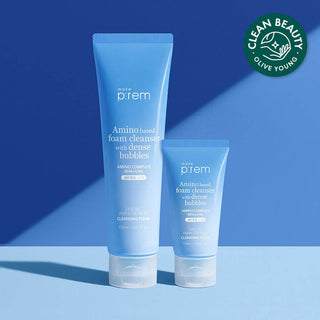 Make P:rem - Amino Complex BHA + LHA Cleansing Foam 200ml - Koreabe
