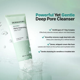 Dermatory - Salicinic Pore Cleansing Clay Foam 150ml