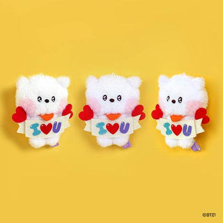 BT21 minini doll key ring [All Love / I LOVE YOU] - RJ - Koreabe