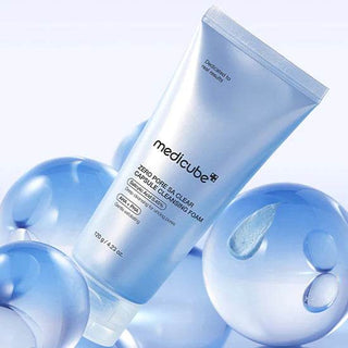 Medicube - Zero Pore SA Clear Capsule Cleansing Foam 120ml - Koreabe