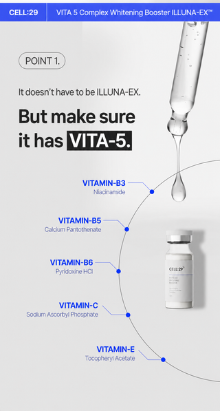 Cell29 - Vita5 Illuna Ex Whitening Booster Serum 10ml*5ea