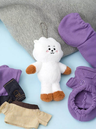 BT21 - RJ Petit Closet Plush Doll Keyring - Koreabe