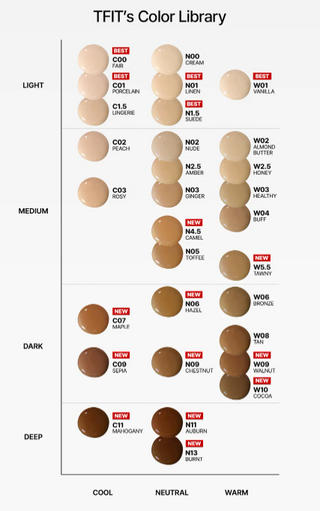 tfit - Radiance Fit Serum Foundation 30g - 30 Colors