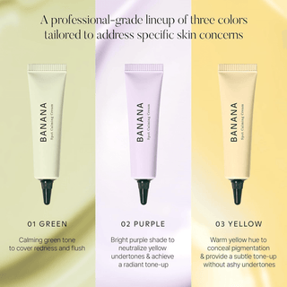 Shaishaishai - Banana Spot Calming Green Cream 15g - Koreabe