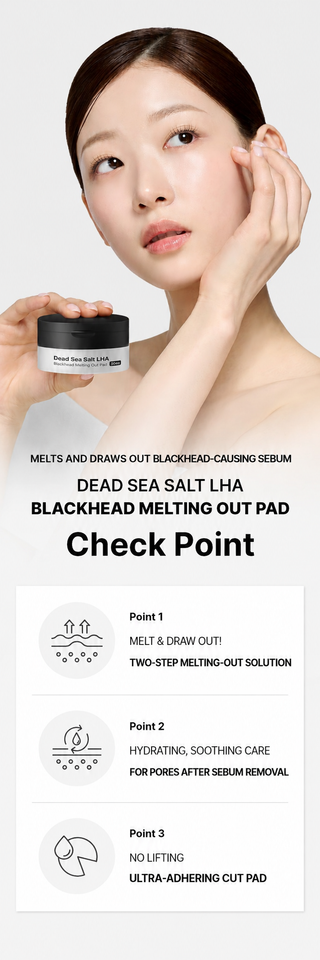 Sungboon Editor - Dead Sea Salt LHA Blackhead Melting Out Pad 30ea