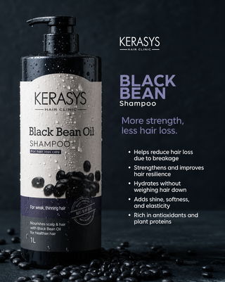 Kerasys - Black Bean Oil Shampoo 1000ml