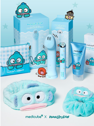 Medicube - Booster Pro Mini Plus + Cleansing Head + Zero Foam Cleanser Set (Hangyodon Version)