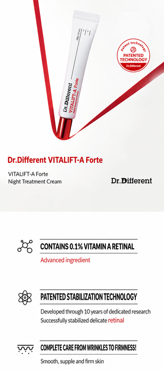 Dr Different - Vitalift A Forte Cream 20ml