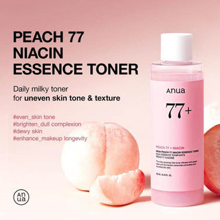 Anua - Peach + Niacin Essence Toner 250ml - Koreabe