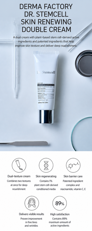Derma Factory - Dr Stemcell Skin Renewing Double Cream 50ml