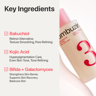 Numbuzin - Bifida Bakuchiol Zero Pore Milky Toner Light 200ml