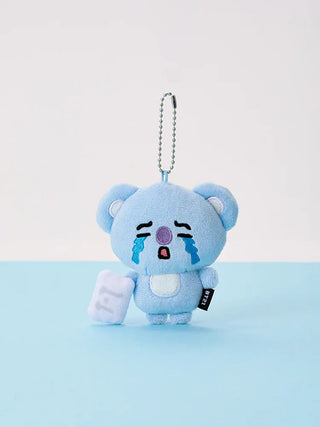 BT21 - Today's Face Teardrop Plush Keyring - Koreabe