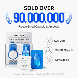 Wellage - Real HA Hydrate Solution Capsule + Ampoule 2ea