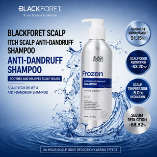Black Foret - Itch Scalp Anti Dandruff Anti Hair Loss Shampoo 500ml