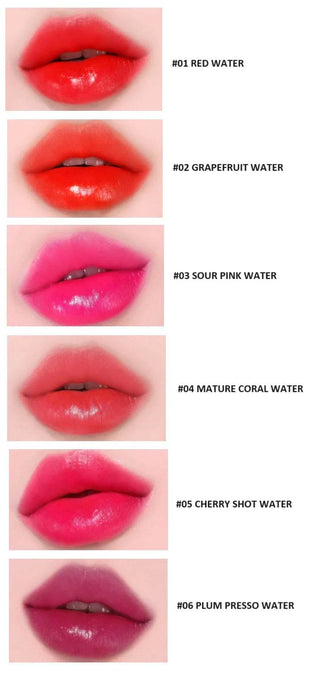 WakeMake - Moisture Watery Tok Tint 4g - 6 Colors - Koreabe