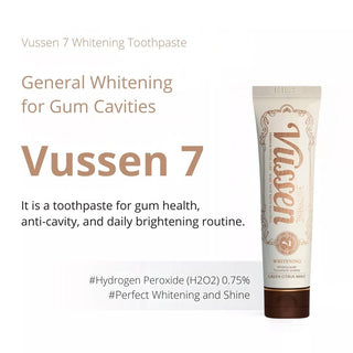 Vussen - 7 Whitening Tooth Paste Green Citrus Mint 100g