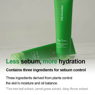 Papa Recipe - Tea Tree Control Balancing Cream 100ml - Koreabe