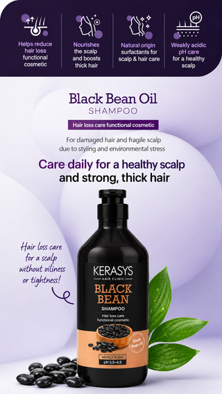 Kerasys - Black Bean Shampoo 800ml