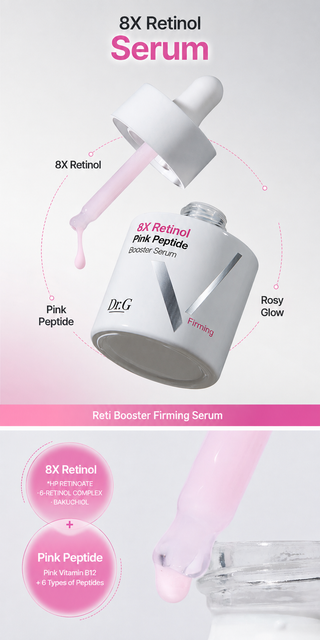 Dr.G - 8X Retinol Pink Peptide Booster Serum 30ml
