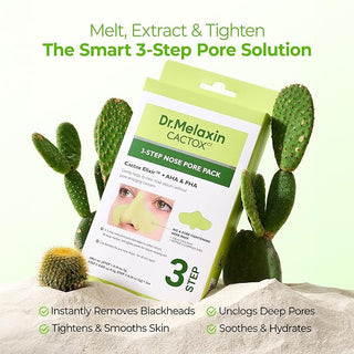 Dr Melaxin - Cactox 3 Step Nose Pore Pack