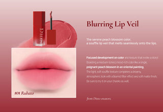 Dinto - Blurring Lip Veil - 10 Colors
