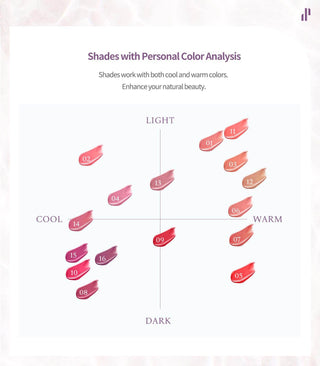 Heart Percent - Dote On Mood Pure Glow Tint - 16 Colors - Koreabe