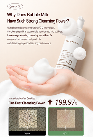 Blanc Nature - Active Heartleaf Cleansing Milk 150ml
