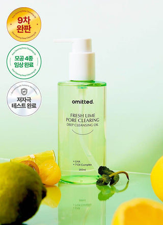 Omitted - Fresh Lime Pore Clearing Oil 200ml - Koreabe