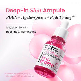 CNP - Derma+ Answer Pink Toning Deep in Shot Ampoule 30ml - Koreabe