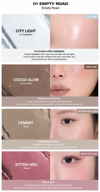 Huemi - On The Go Face Palette - 2 Colors