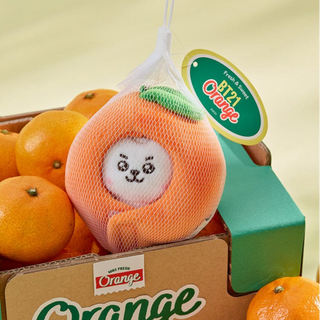 BT21 - Llavero de muñeca de fiesta naranja RJ Baby