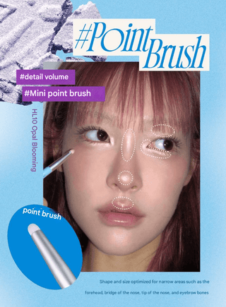 Fwee - Featherlike Dual Highlighter Brush - Koreabe