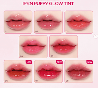 IPKN - Puffy Glow Tint 5.3ml - 8 Colors - Koreabe