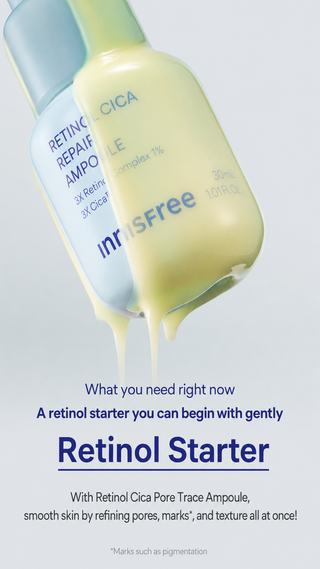 Innisfree - Retinol Cica Repair Ampoule 30ml + Refill 30ml