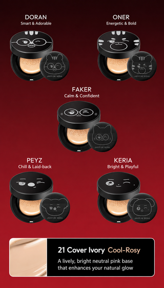 Javin De Seoul - Wink Foundation Pact 21 Cover Ivory (T1 Ver)
